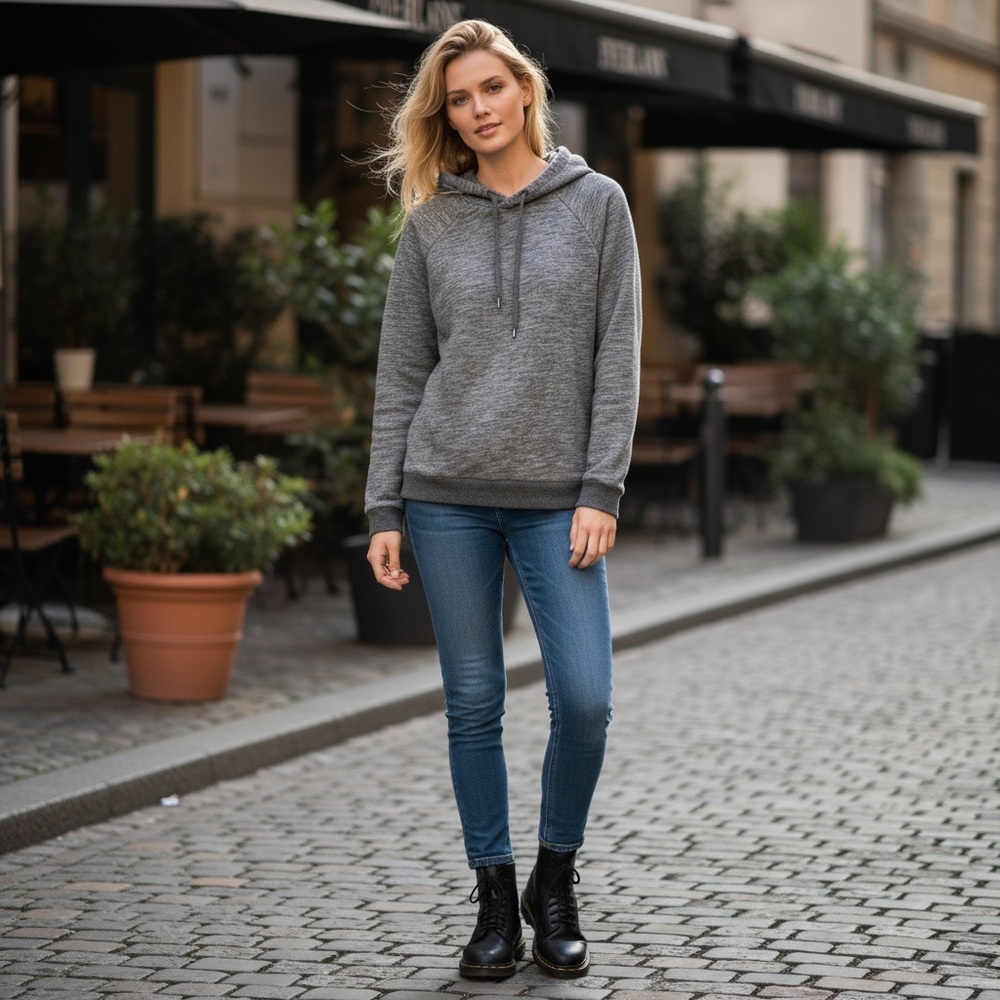 Everlane Hooded Sweater M